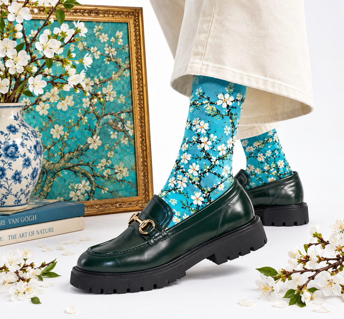 EcoSocks Art Socks Mixed Arts – 5 Pairs of Colorful Socks – Unisex Size 35-42 – Cotton Socks – Funny Socks – Colorful Socks – Gift Set