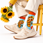 EcoSocks Art Socks Mixed Arts – 5 Pairs of Colorful Socks – Unisex Size 35-42 – Cotton Socks – Funny Socks – Colorful Socks – Gift Set