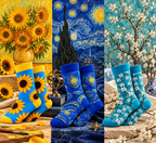 EcoSocks Art Socks Mixed Arts – 5 Pairs of Colorful Socks – Unisex Size 35-42 – Cotton Socks – Funny Socks – Colorful Socks – Gift Set