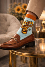 Chaussettes artistiques EcoSocks Vincent van Gogh – Lot de 5 paires – Coton biologique – Coffret cadeau – Unisexe